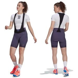 Adidas Adiventure Padded Cycling Bib Bikes Shorts - Shadow Navy - S